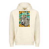 Tofu Western Lincoln Sheep Premium Hoodie - LillyAllenDesigns