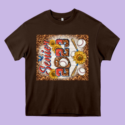 Senior 2023 Baseball Heavy Core Tee Designed By Tumblerdesignbyshophia