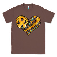 Chestnut childhood cancer awareness heart Classic Tee - Jasminsmagicworld