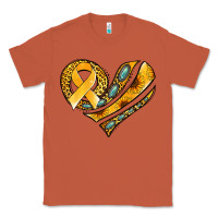 Copper childhood cancer awareness heart Classic Tee - Jasminsmagicworld