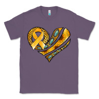Lavender childhood cancer awareness heart Classic Tee - Jasminsmagicworld