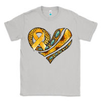 Moon Dust childhood cancer awareness heart Classic Tee - Jasminsmagicworld