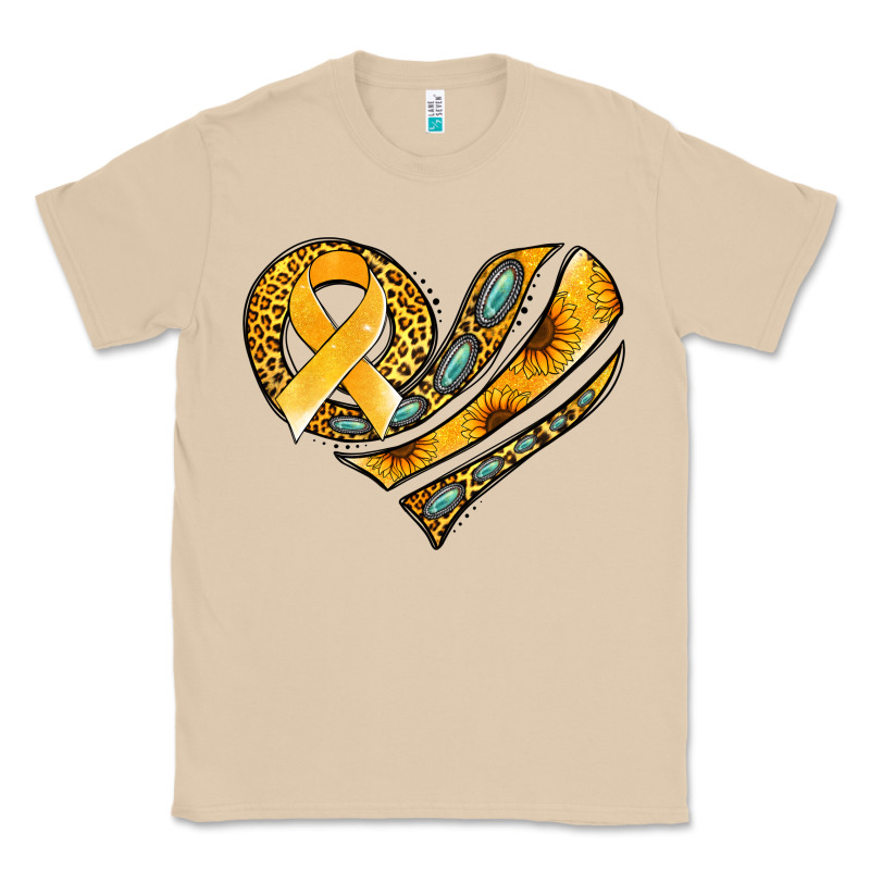 Childhood Cancer Awareness Heart Classic Tee by Jasminsmagicworld | Teevron