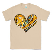 Mushroom childhood cancer awareness heart Classic Tee - Jasminsmagicworld