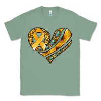 Sage childhood cancer awareness heart Classic Tee - Jasminsmagicworld