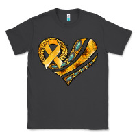Smoke childhood cancer awareness heart Classic Tee - Jasminsmagicworld
