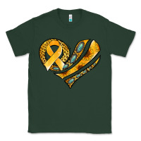 Sports Green childhood cancer awareness heart Classic Tee - Jasminsmagicworld