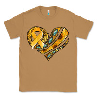 Toasted Coconut childhood cancer awareness heart Classic Tee - Jasminsmagicworld