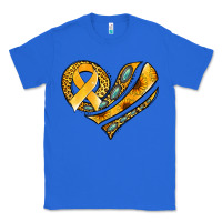 True Royal childhood cancer awareness heart Classic Tee - Jasminsmagicworld