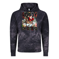 Cloud Black Howdy Christmas Rodeo Santa Vintage Hoodie - FaDigitalArtStudio