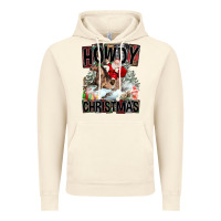 Vintage Artic Howdy Christmas Rodeo Santa Vintage Hoodie - FaDigitalArtStudio