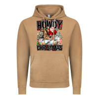 Vintage Camel Howdy Christmas Rodeo Santa Vintage Hoodie - FaDigitalArtStudio
