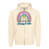 Sandshell easter egg bunny rainbow Zipper Hoodie - AdoDesignShop