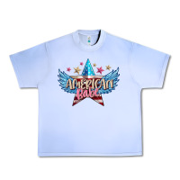 Grape Ice American babe Urban Heavy Tee - FaDigitalArtStudio