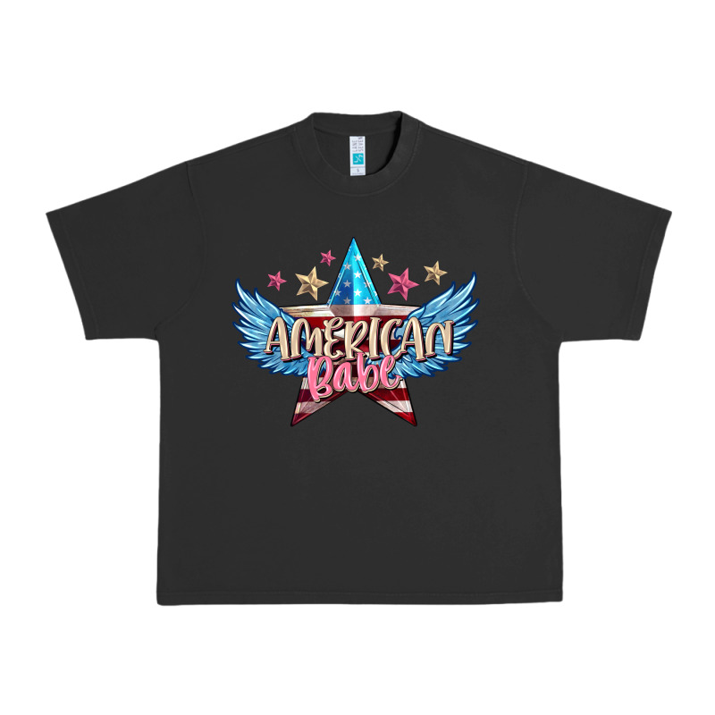 American Babe Urban Heavy Tee by FaDigitalArtStudio | Teevron