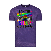 Cloud Purple I am the rainbow sheep of the family Vintage Tee - FaDigitalArtStudio