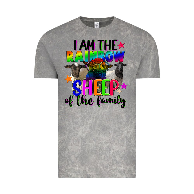 I Am The Rainbow Sheep Of The Family Vintage Tee by FaDigitalArtStudio | Teevron