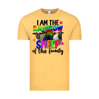 Vintage Mustard I am the rainbow sheep of the family Vintage Tee - FaDigitalArtStudio