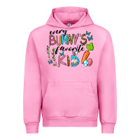 Fuchsia Pink Every Bunnys Favorite Kid Urban Hoodie - RanaPortraitStore