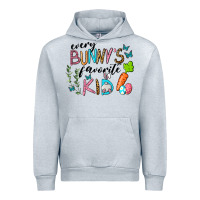 Heather Grey Every Bunnys Favorite Kid Urban Hoodie - RanaPortraitStore
