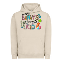 Pigment French Oak Every Bunnys Favorite Kid Urban Hoodie - RanaPortraitStore