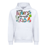 White Every Bunnys Favorite Kid Urban Hoodie - RanaPortraitStore
