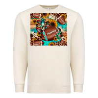 Sandshell football cactus sunflower Premium Sweatshirt - JahusDesignShop