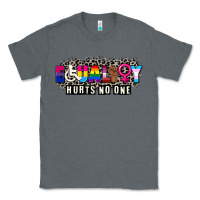 Charcoal Heather Pride equality hurts no one Classic Tee - CowGirlArtShop