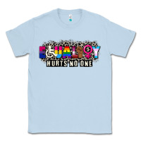 Dusty Blue Pride equality hurts no one Classic Tee - CowGirlArtShop