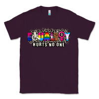 Plum Pride equality hurts no one Classic Tee - CowGirlArtShop