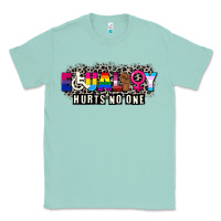 Seafoam Pride equality hurts no one Classic Tee - CowGirlArtShop