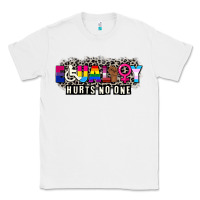 White Pride equality hurts no one Classic Tee - CowGirlArtShop