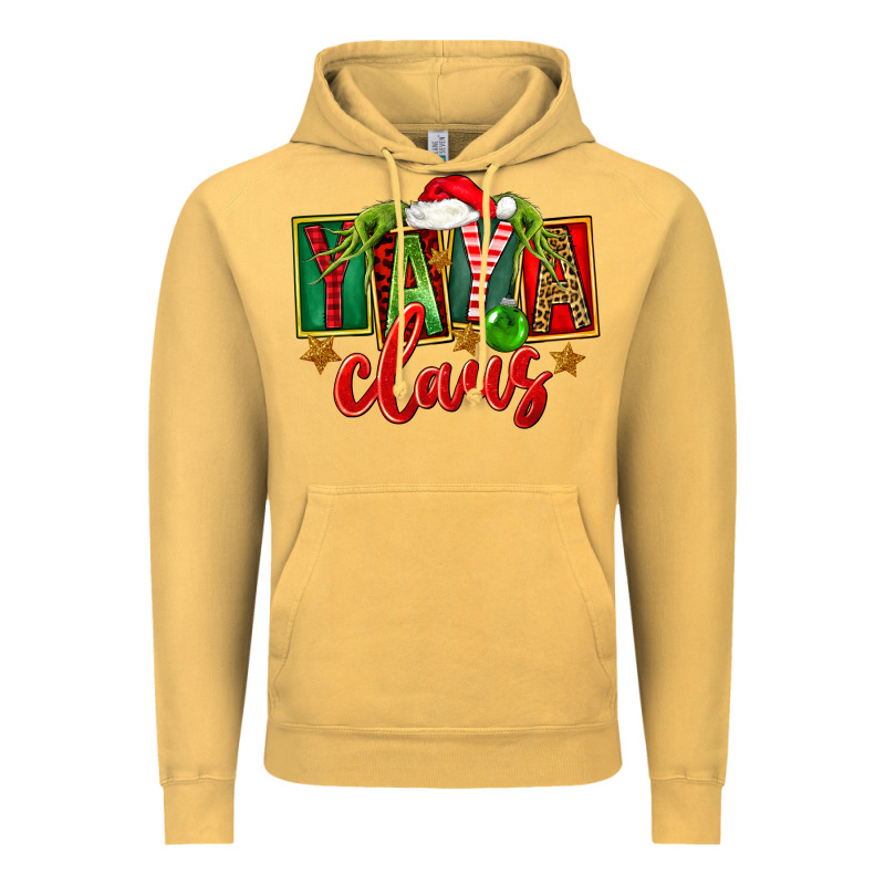 Christmas Yaya Claus Vintage Hoodie by FaDigitalArtStudio | Teevron