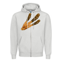 Dove Grey mexican churro's Zipper Hoodie - AdoDesignShop