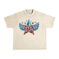Sandshell American honey 4th of july Urban Heavy Tee - FaDigitalArtStudio