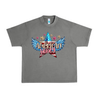Tornado American honey 4th of july Urban Heavy Tee - FaDigitalArtStudio