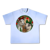 Baby Goats Christmas Urban Heavy Tee | Teevron