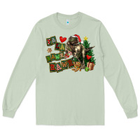 Matcha Fa La La Trex Christmas Long Sleeve Tee - FaDigitalArtStudio