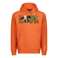 Carrot Western Love Holstein Cow Premium Hoodie - LillyAllenDesigns