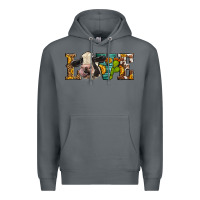 Rock Western Love Holstein Cow Premium Hoodie - LillyAllenDesigns