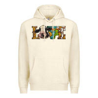 Sandshell Western Love Holstein Cow Premium Hoodie - LillyAllenDesigns