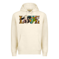 Tofu Western Love Holstein Cow Premium Hoodie - LillyAllenDesigns