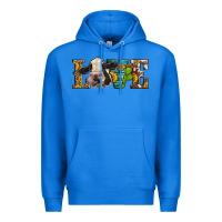 True Royal Western Love Holstein Cow Premium Hoodie - LillyAllenDesigns