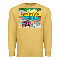 Antique Gold summer camping Premium Sweatshirt - JahusDesignShop