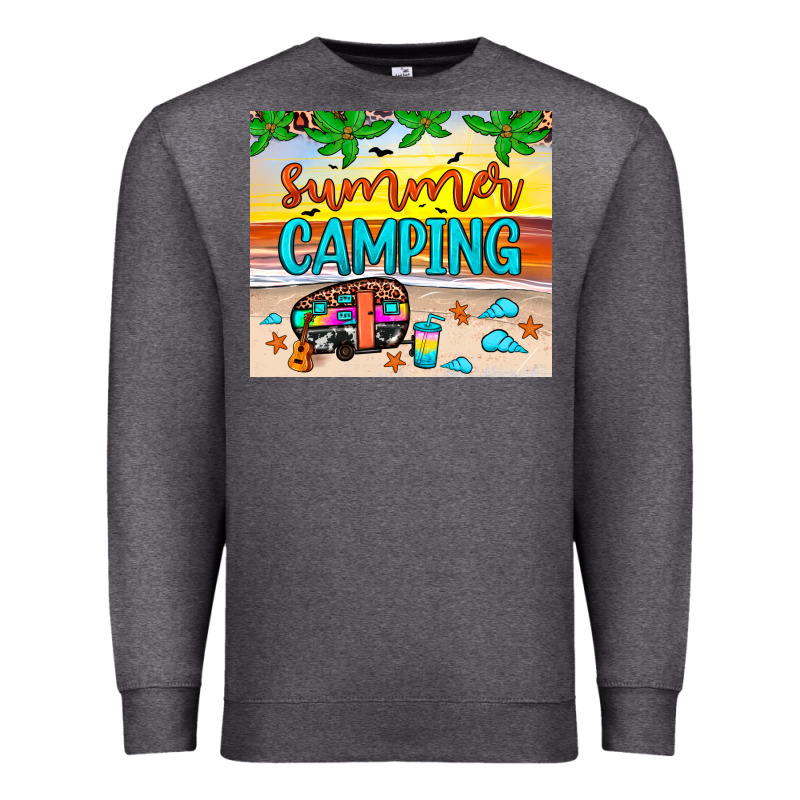 Summer Camping Premium Sweatshirt by JahusDesignShop | Teevron