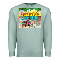 Seafoam summer camping Premium Sweatshirt - JahusDesignShop