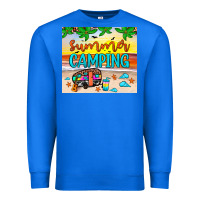 True Royal summer camping Premium Sweatshirt - JahusDesignShop