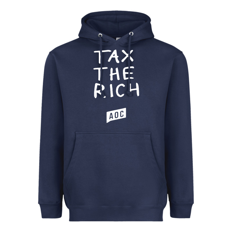 Aoc Tax The Rich Heavyweight Hoodie by baoMotion | Teevron