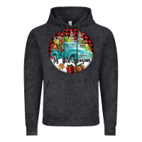 Vintage Black Tis The Season Truck Vintage Hoodie - FaDigitalArtStudio