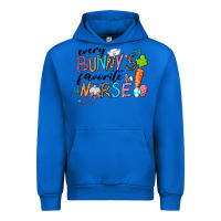 Cobalt Every Bunnys Favorite Nurse Urban Hoodie - RanaPortraitStore